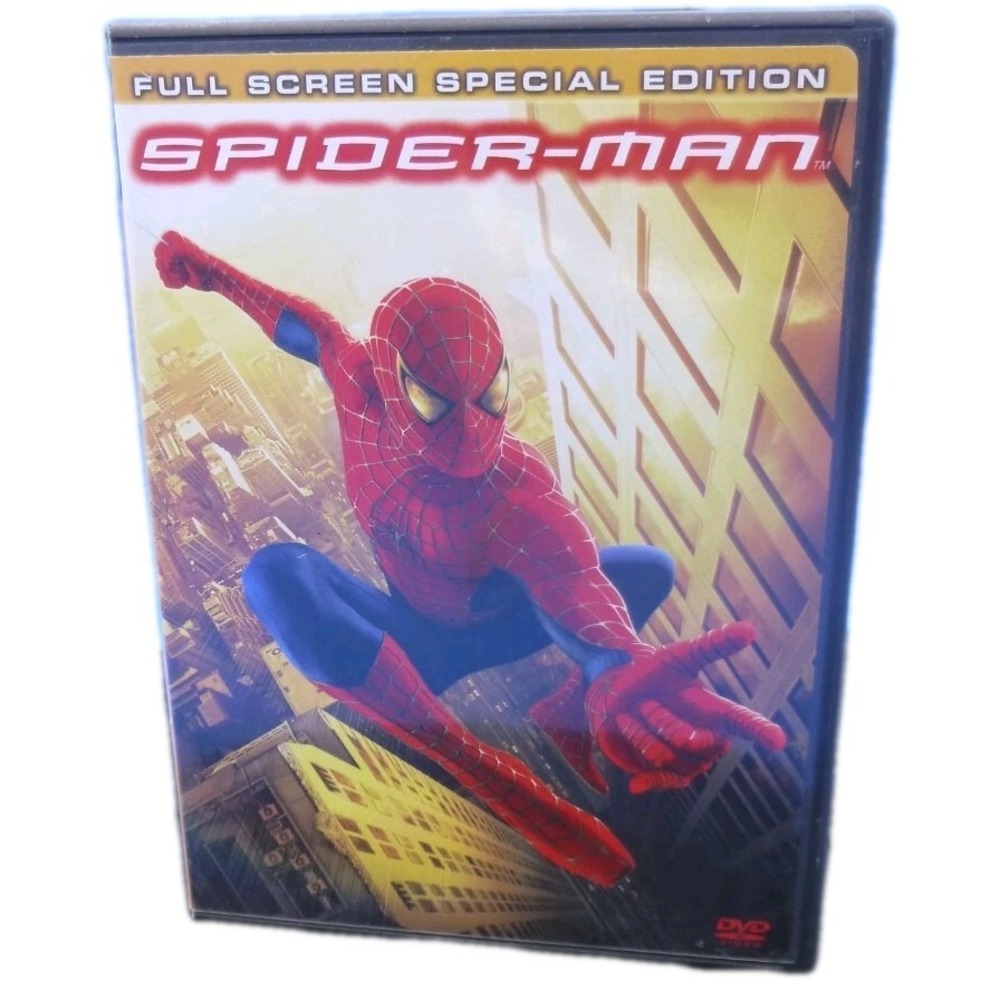 Spider-Man DVD 2002 2-Disc Set Special Edition Full Frame Marvel Sam Raimi